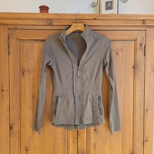 Khaki Green Lululemon Jacket